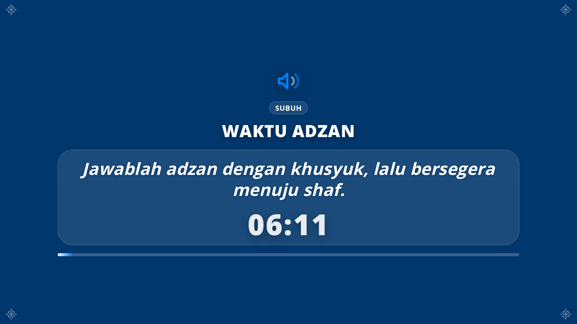 BITS Smart Masjid Adzan